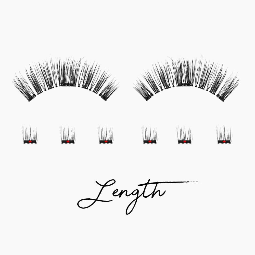 Magnet Wimpern - Length